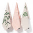 Anusa Tea Towel Set NAPERY KAS AUSTRALIA Multi Set of 3 50x70cm, Set of 3. 1 Woven+2 Prints