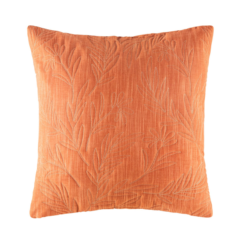 Manara Euro Pillowcase EURO PILLOWCASE KAS AUSTRALIA Rust Euro 65x65cm