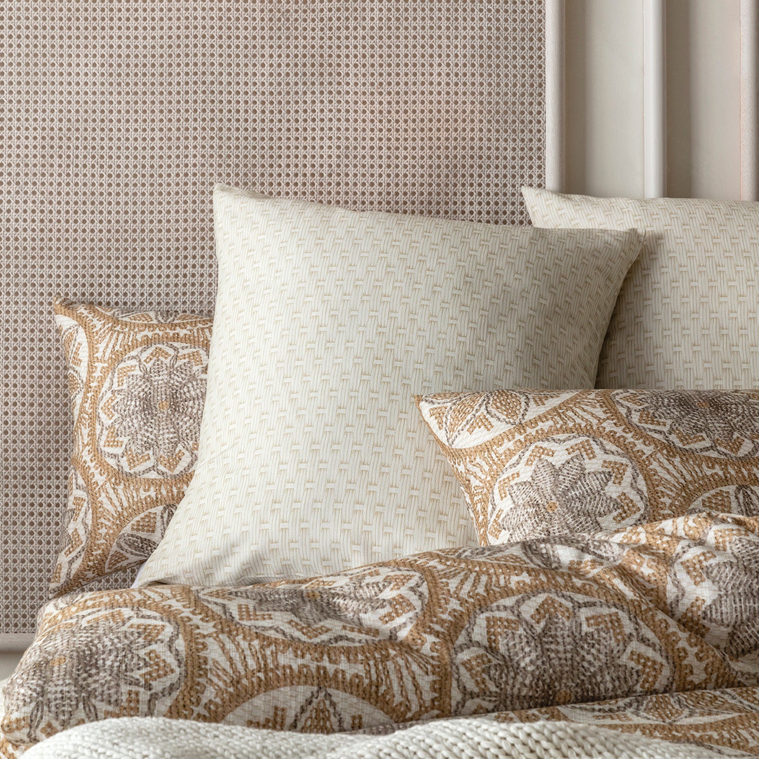 Rafia Euro Pillowcase EURO PILLOWCASE KAS AUSTRALIA