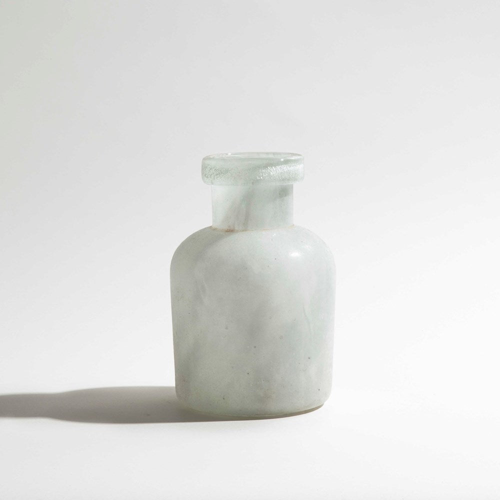 Aruba Small Vase Decorator BEN DAVID BY KAS White Small 14x14x21cm