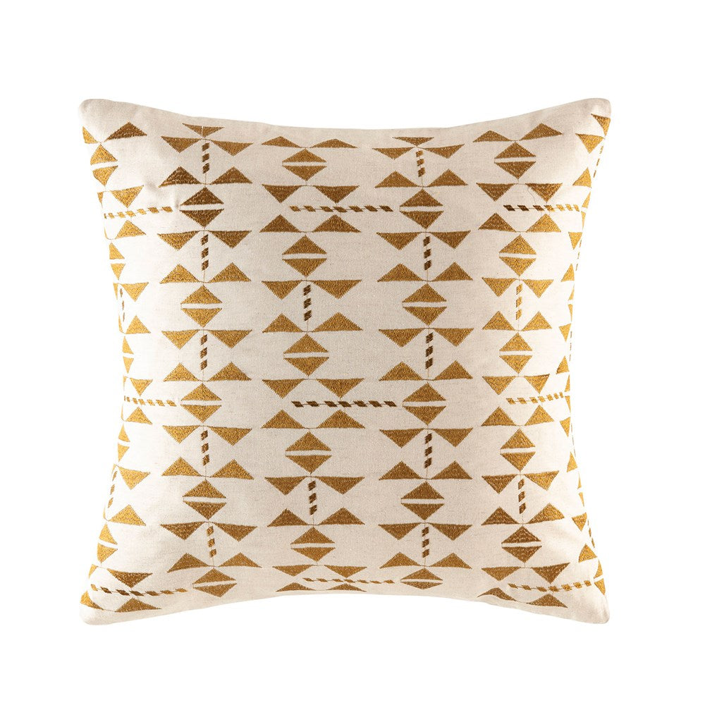 Zephyr Euro Pillowcase EURO PILLOWCASE KAS AUSTRALIA Gold Square 65x65cm