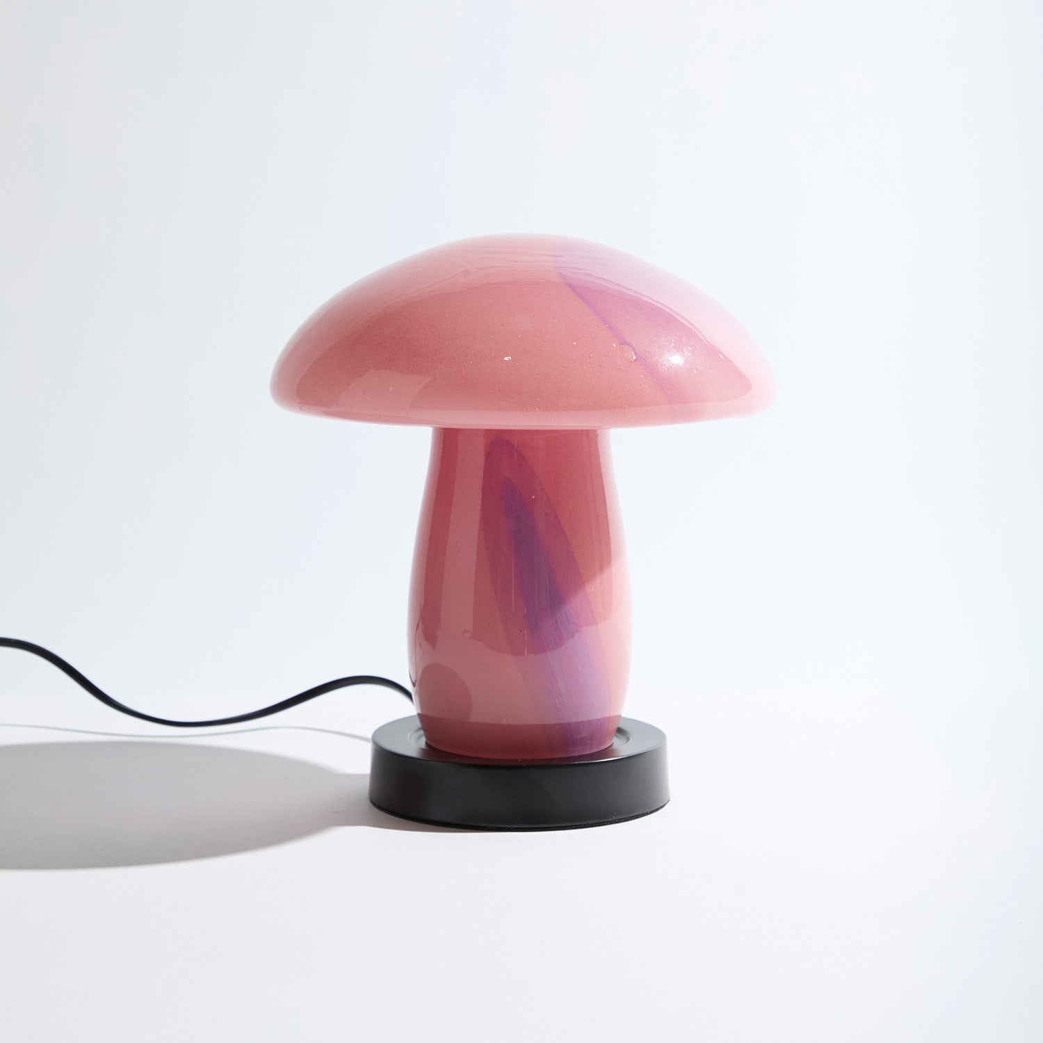 Mushroom Spots Lilac Lamp