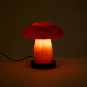 Mushroom Spots Lilac Lamp