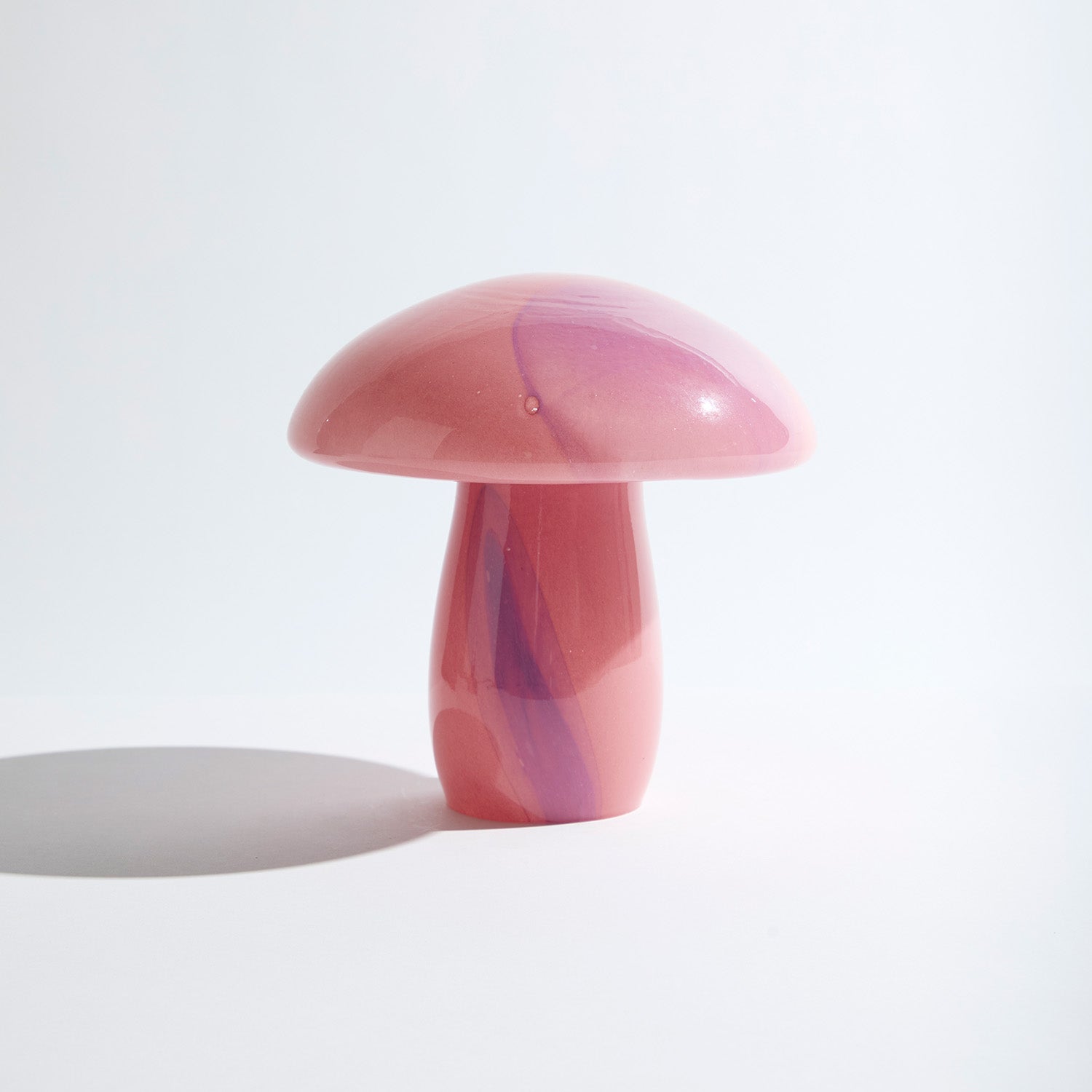 Mushroom Spots Lilac Lamp