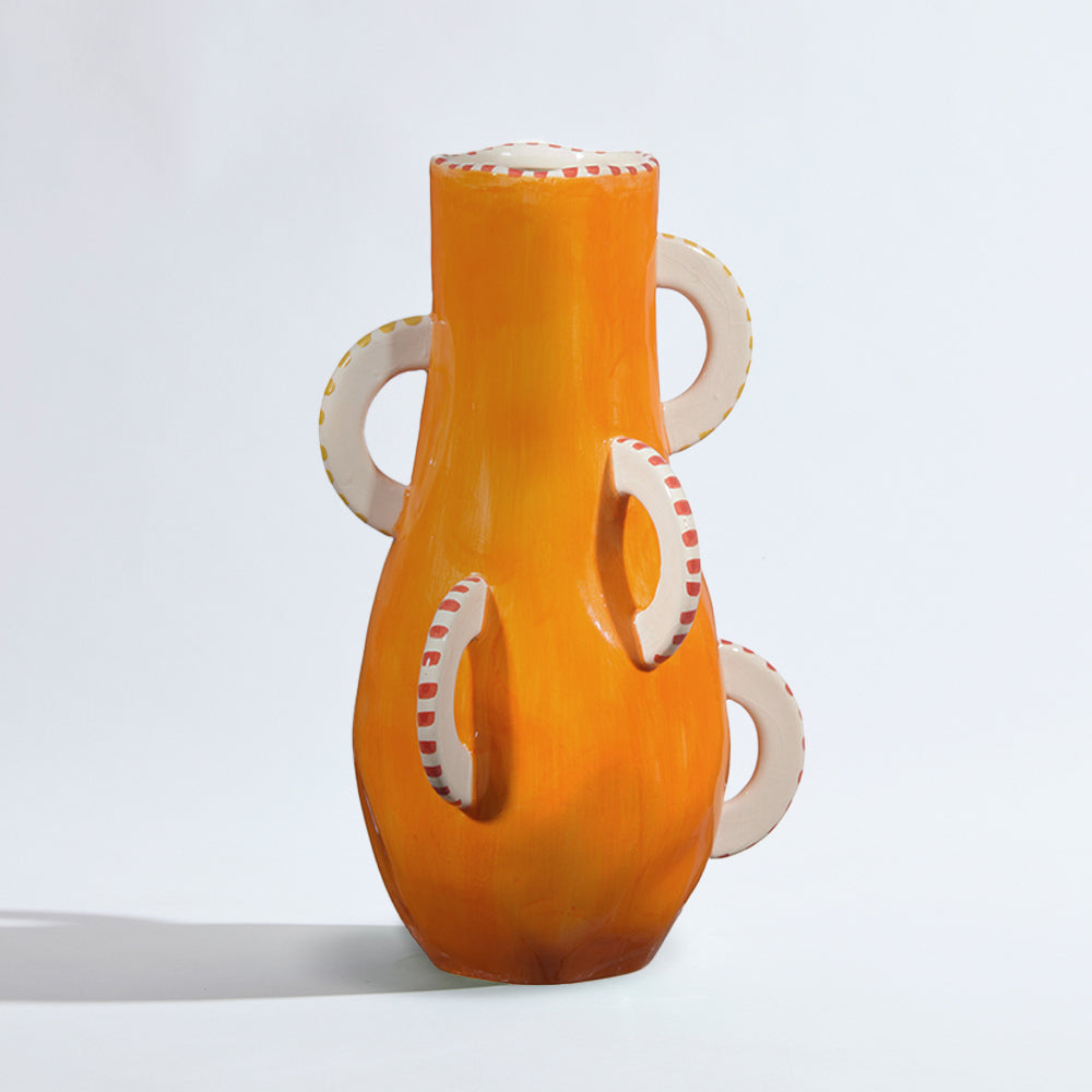Cabana Large Vase Orange