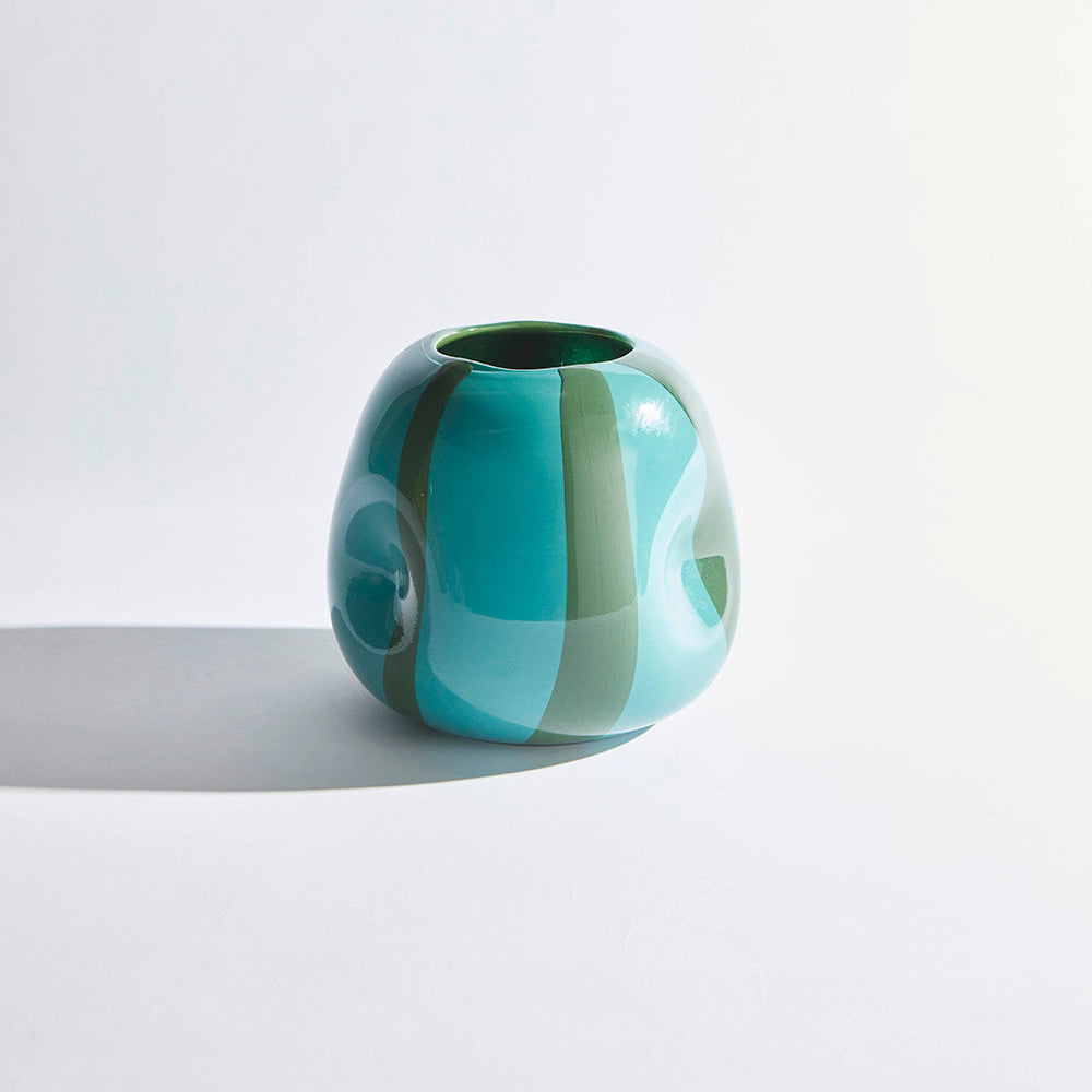 Candy Small Teal Vase