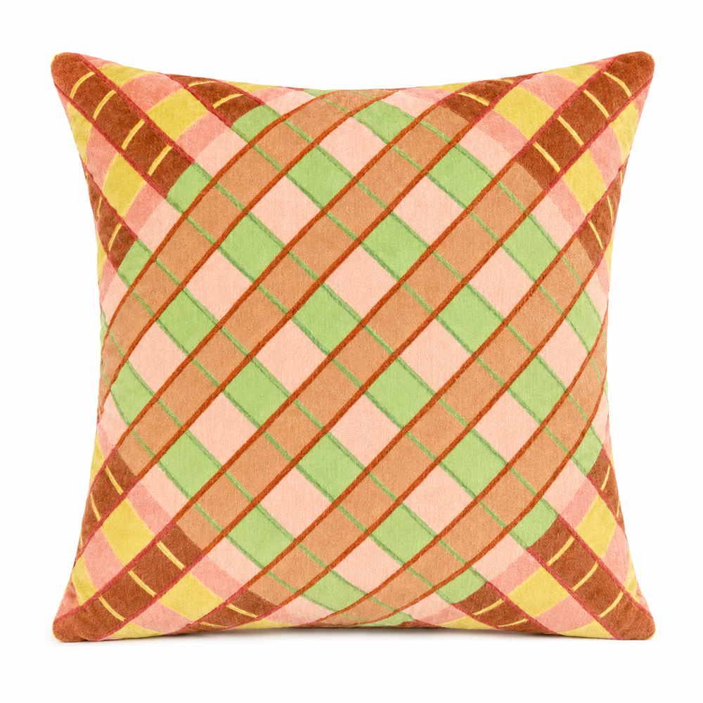 Basket Peach Cushion