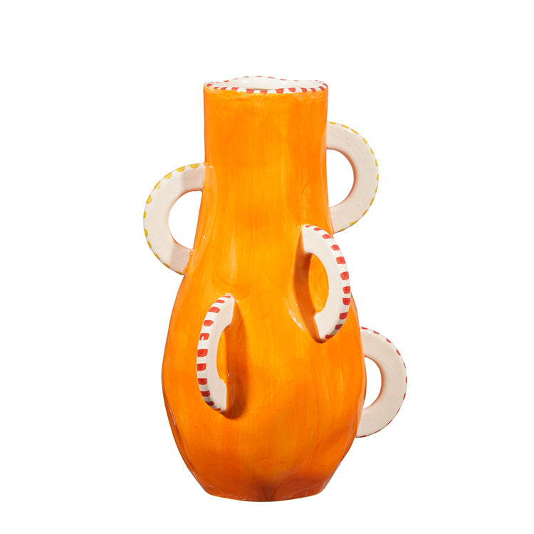 Cabana Large Vase Orange