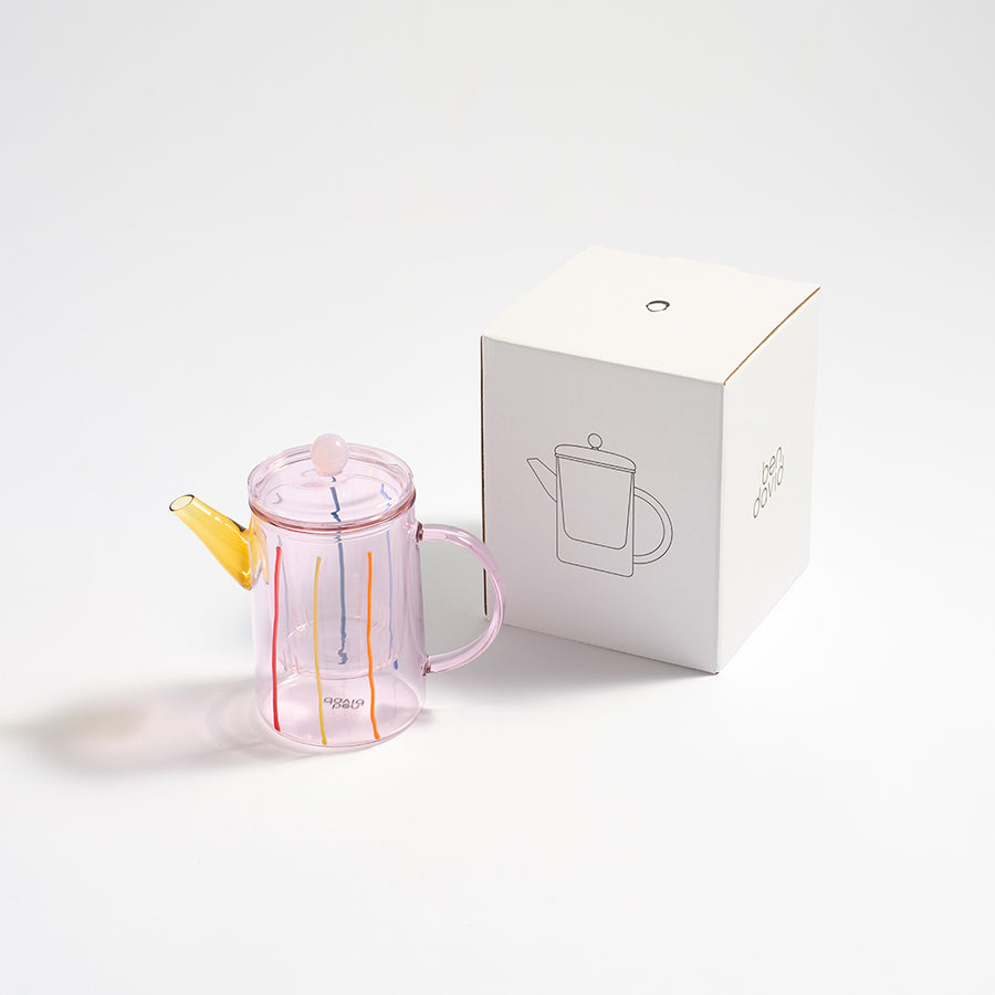 Fiesta Glass Tea Pot Piece