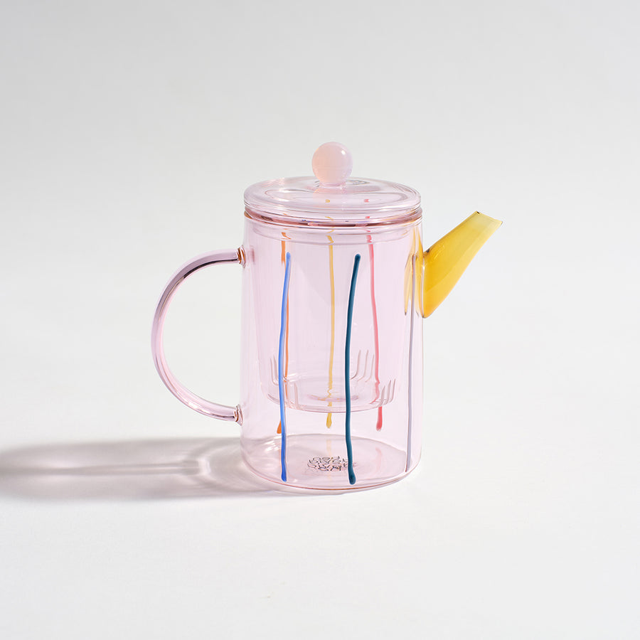 Fiesta Glass Tea Pot Piece