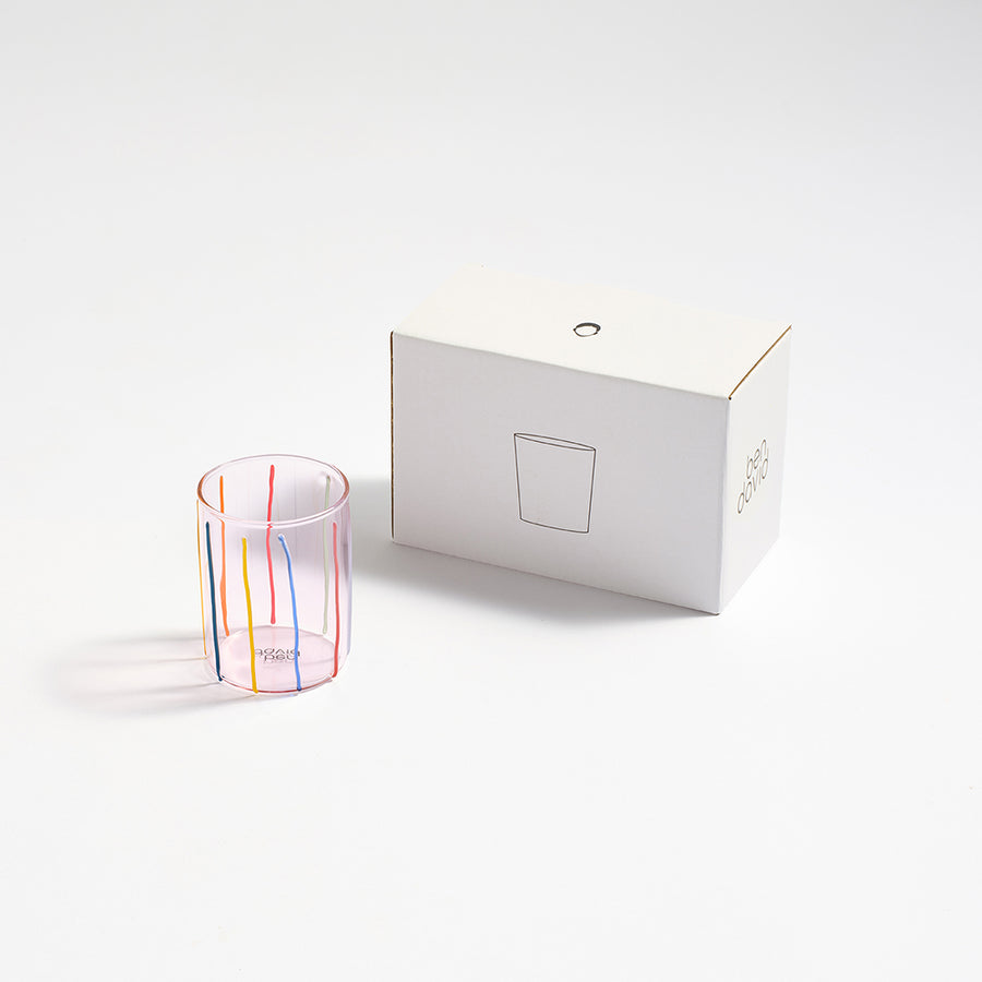 Fiesta Glass Tumbler Pair