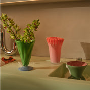 Sabrina Green Vase