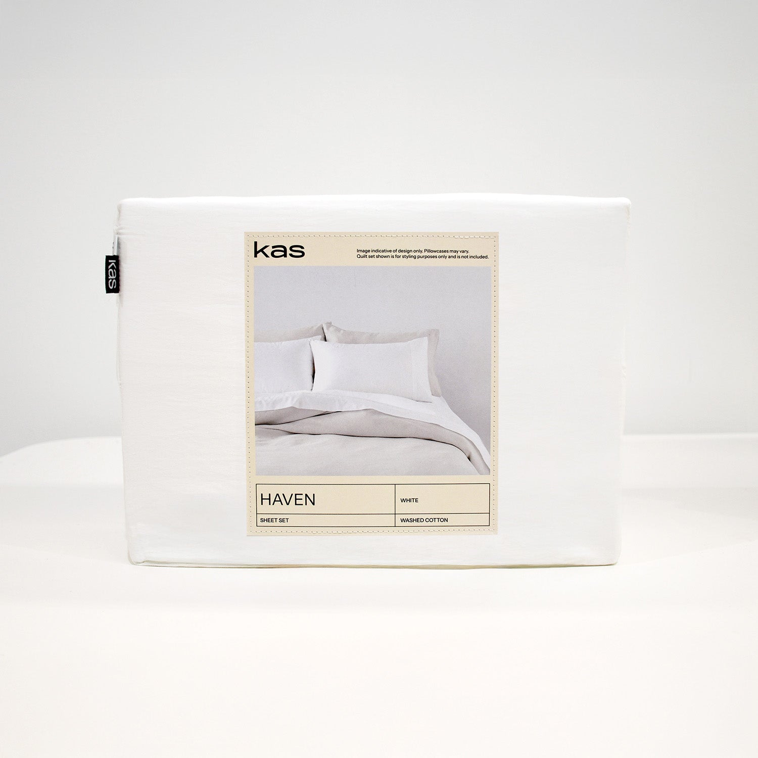 Haven White Sheet Set