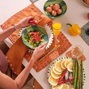 Shaye Placemat Orange Set