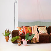 Tilly Orange Velvet Cushion