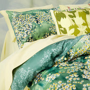 Tully Applique Lime Cushion