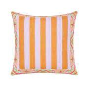 Sally Stripe Velvet Cushion