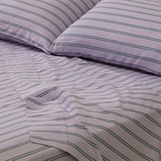 Pinstripe Lilac Sheet Set