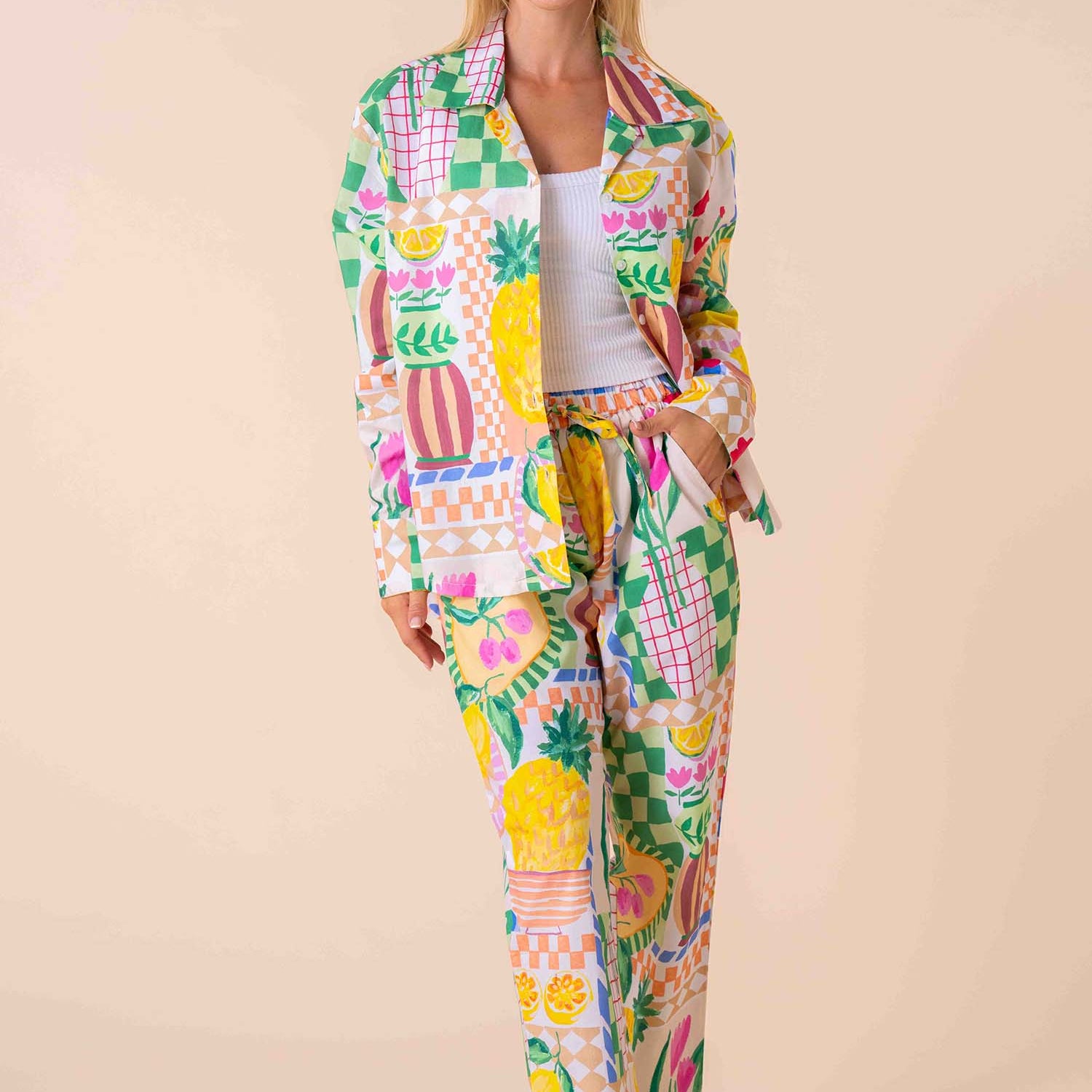 Lydia Long Sleeve Pyjama Set