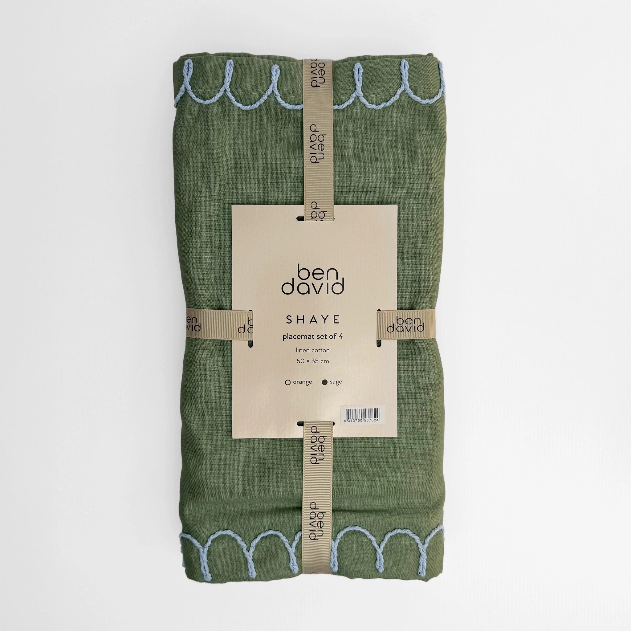 Shaye Placemat Sage Set