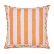 Sally Stripe Velvet Cushion