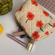 Happy Daisy Natural Cosmetic Bag