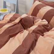 Breeze Rust Quilt Cover Set