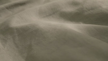 French Linen Olive Quilt Cover Set