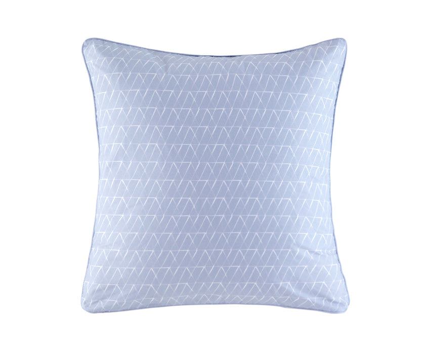 Aiden Euro Pillowcase EURO PILLOWCASE KAS ROOM Blue Square 65x65cm
