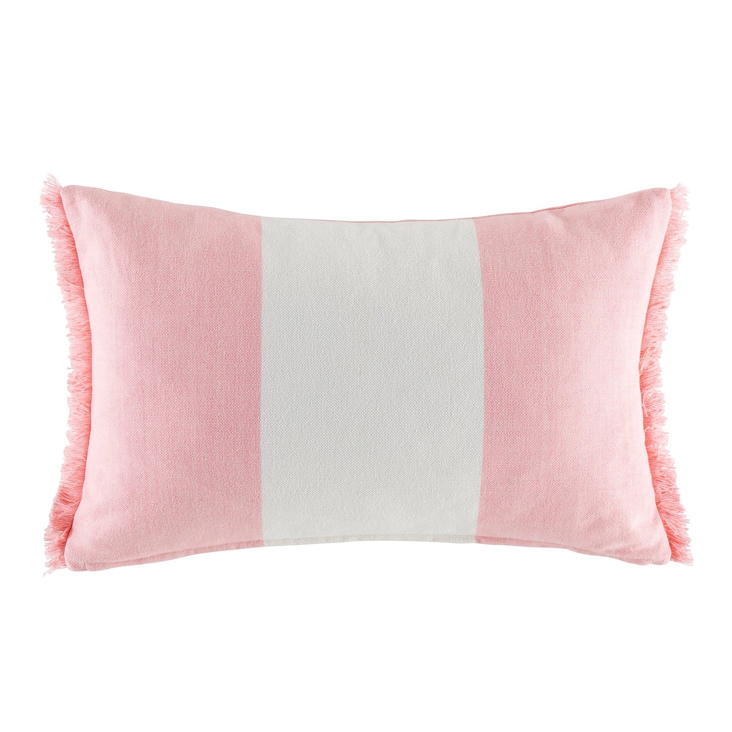 Ashton Cushion Cushion KAS AUSTRALIA Pink Rectangle 35x55cm