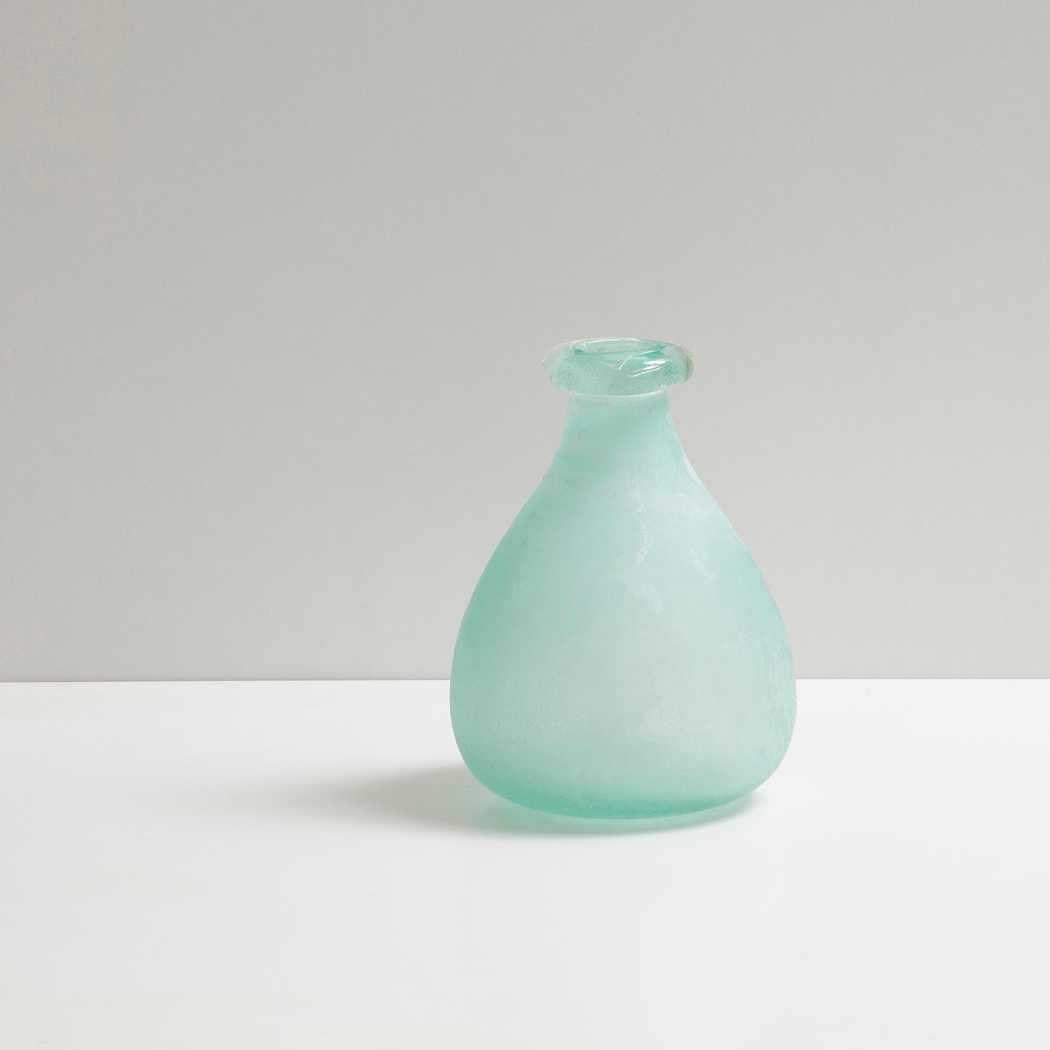 Bermuda Medium Vase DECORATOR BEN DAVID BY KAS Aqua Medium 15.5x15.5x20cm