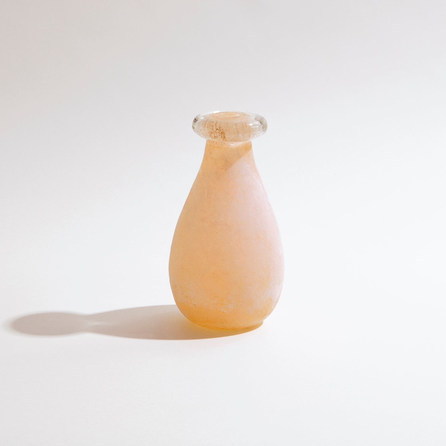 Bermuda Extra Small Vase DECORATOR BEN DAVID BY KAS Cream of Peach Extra Small 9.5x9.5x17.5cm