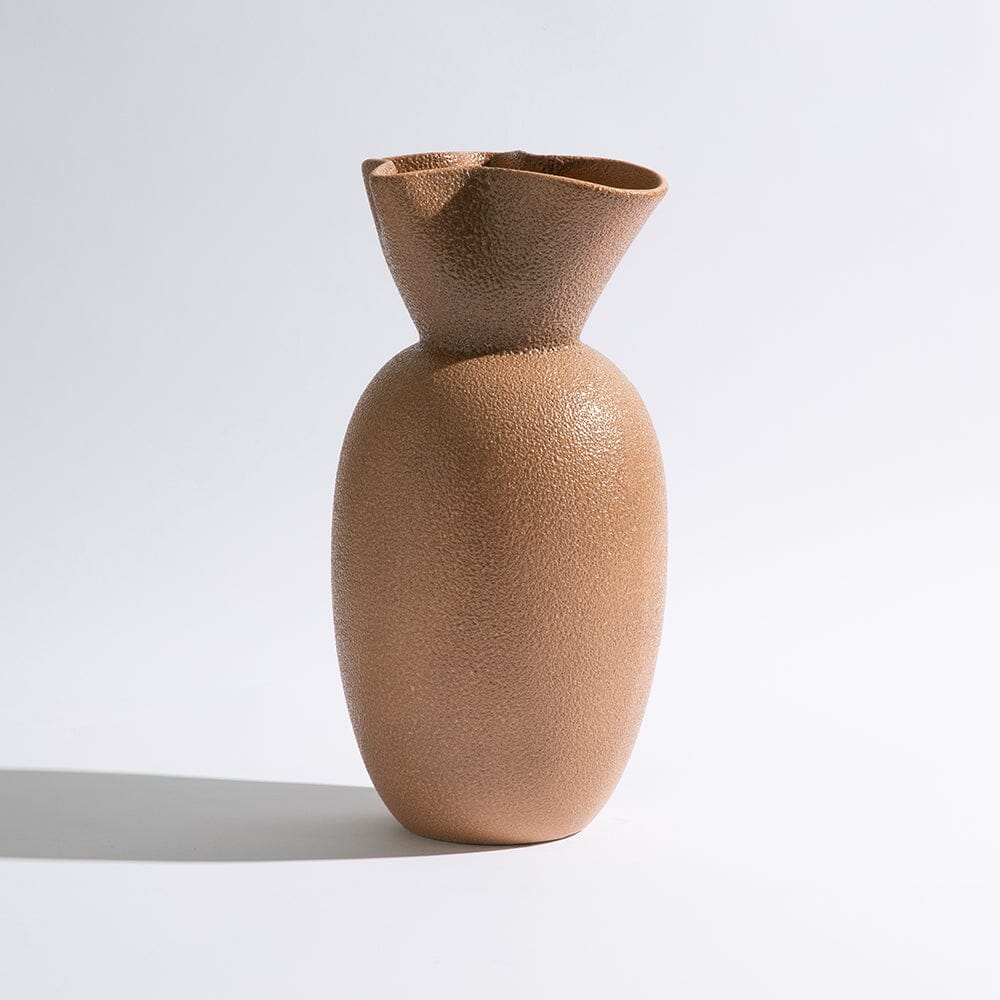 Babylon Vase CERAMIC VASE Ben David by KAS Coffee One size 18*18*37