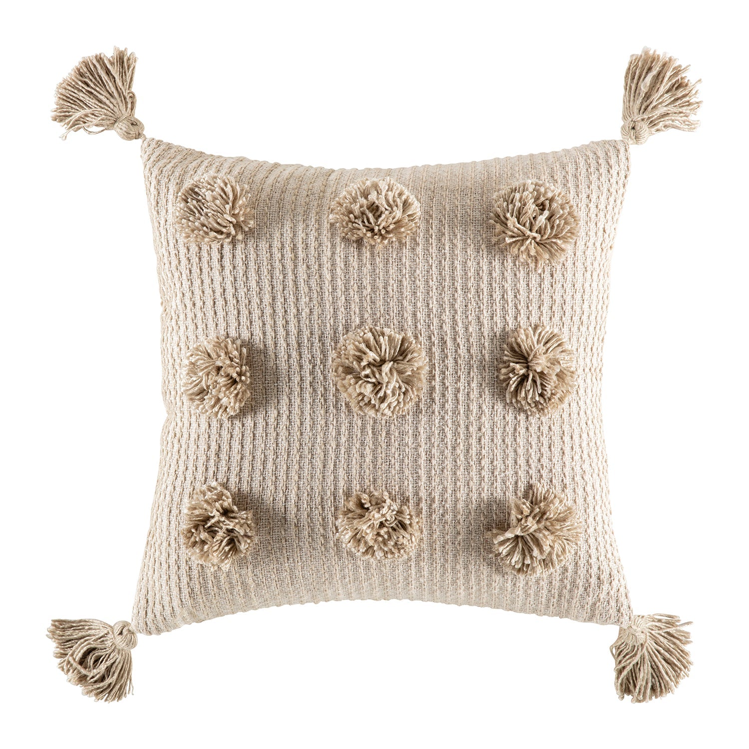 Balla Cushion Cushion KAS AUSTRALIA Natural Square 50x50cm