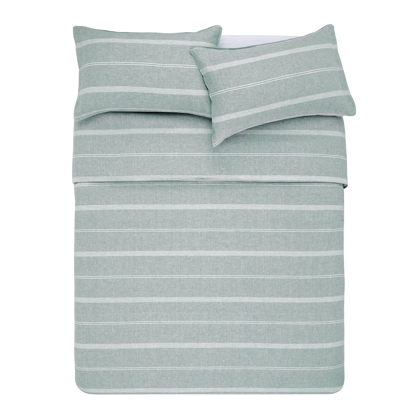 Balmoral Quilt Cover Set Mineral BED LINEN KAS AUSTRALIA 
