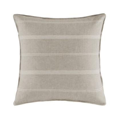 Balmoral Neutral Euro Pillowcase EURO PILLOWCASE KAS AUSTRALIA Neutral Square 65x65cm