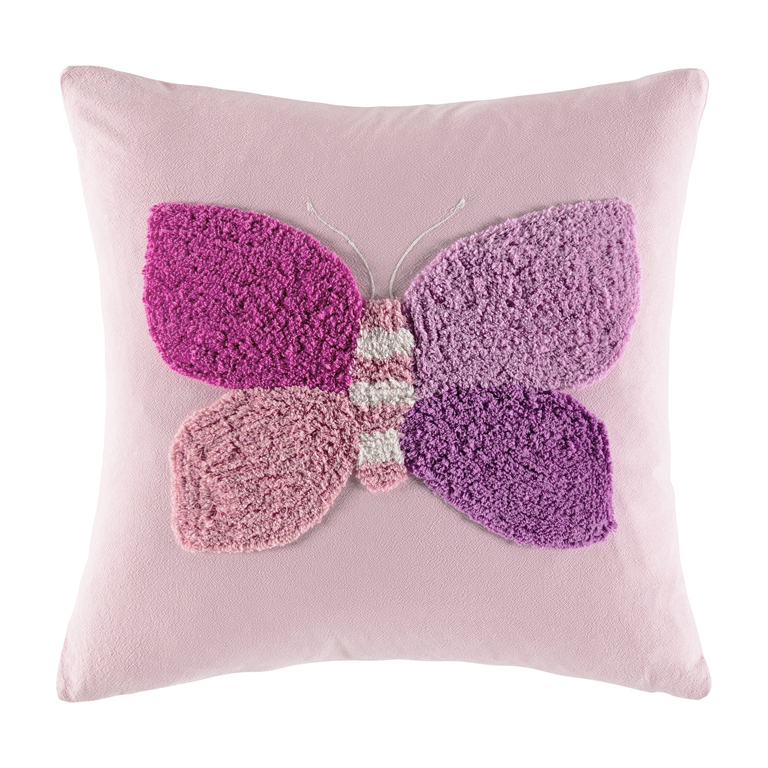 Butterfly Cushion CUSHION KAS KIDS Violet Square 45x45cm