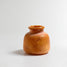 Byron Round Vase GLASS VASE Ben David by KAS Mustard Round 21x21x23cm