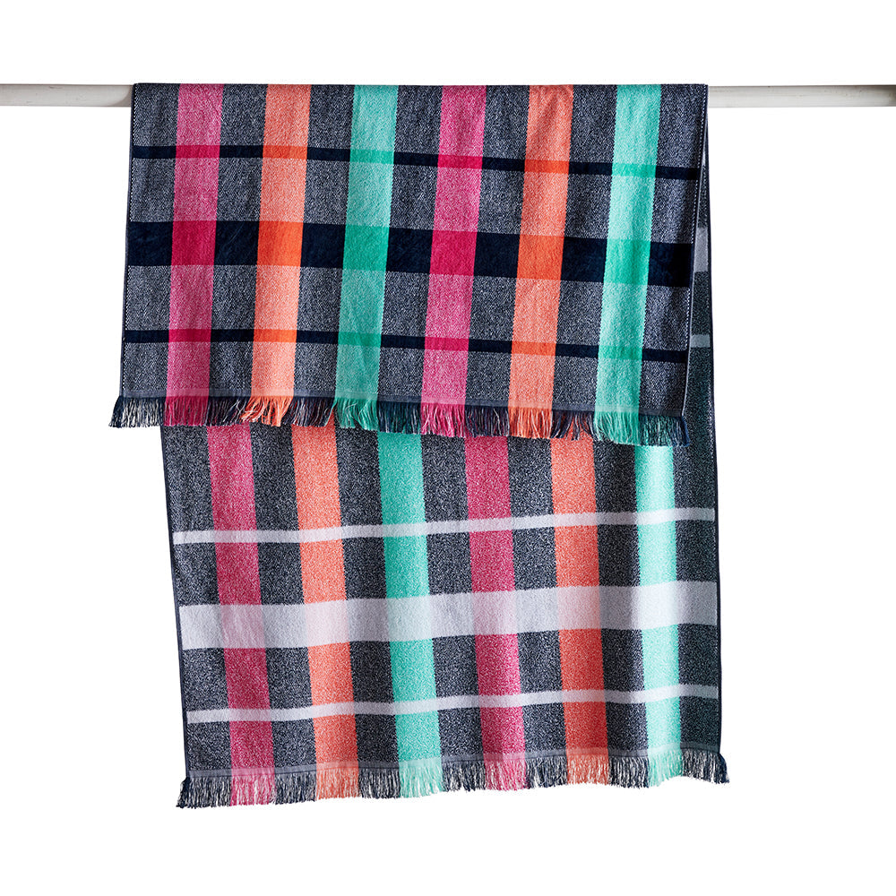 Carey Beach Towel BEACH TOWEL KAS AUSTRALIA Pink Rectangle 100x180CM