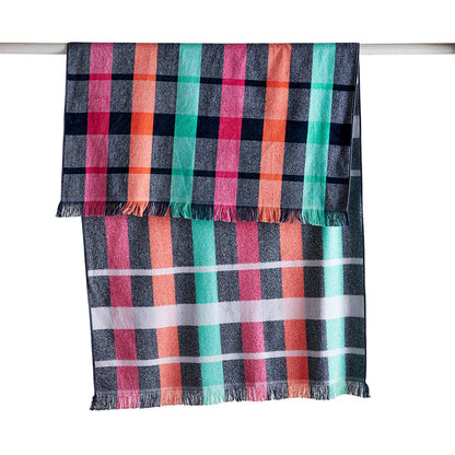 Carey Beach Towel BEACH TOWEL KAS AUSTRALIA Pink Rectangle 100x180CM