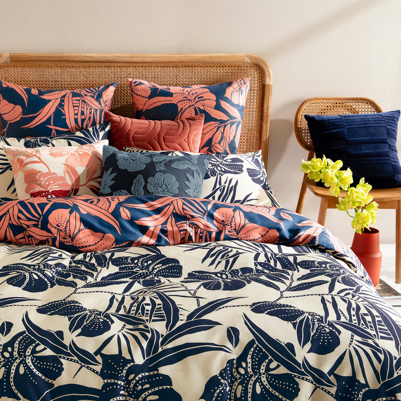 Cayman Quilt Cover Set BED LINEN KAS AUSTRALIA 