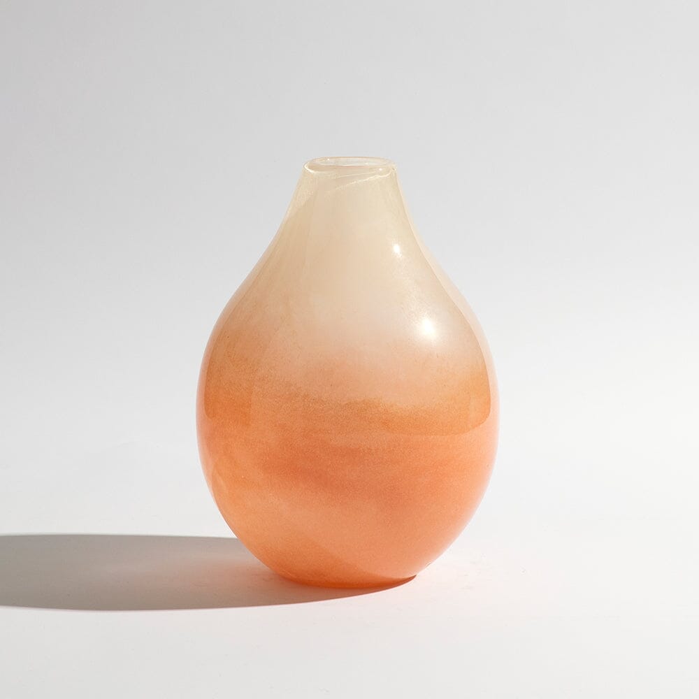 Columbus Vase GLASSWARE Ben David by KAS Orange One size 19x19x26cm