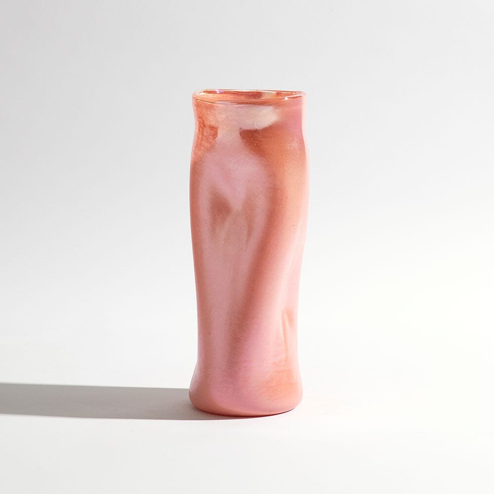 Como Vase Tall GLASS VASE BEN DAVID BY KAS Coral Tall 10x10x30cm