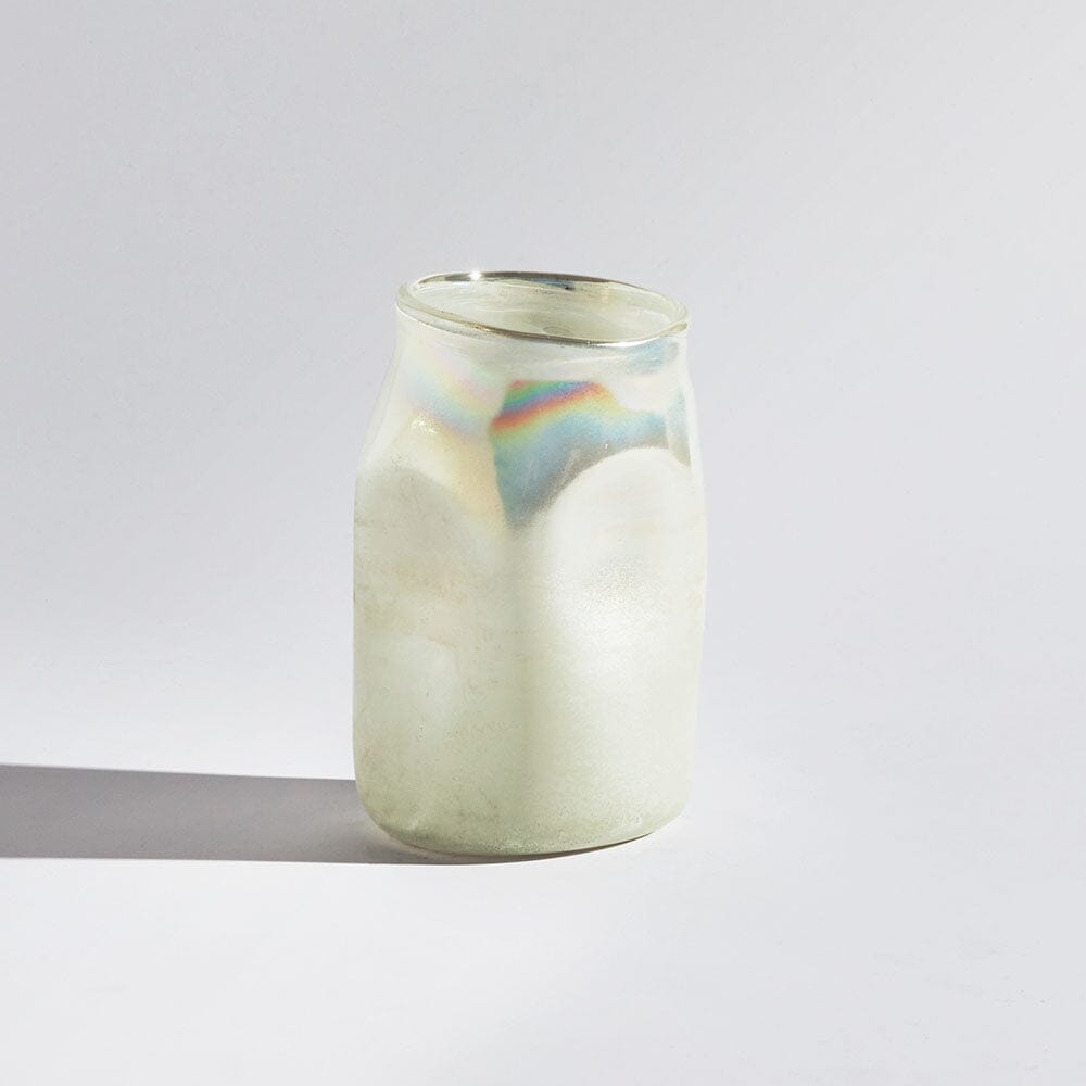 Como Vase Medium GLASS VASE BEN DAVID BY KAS White Medium 12x12x20cm