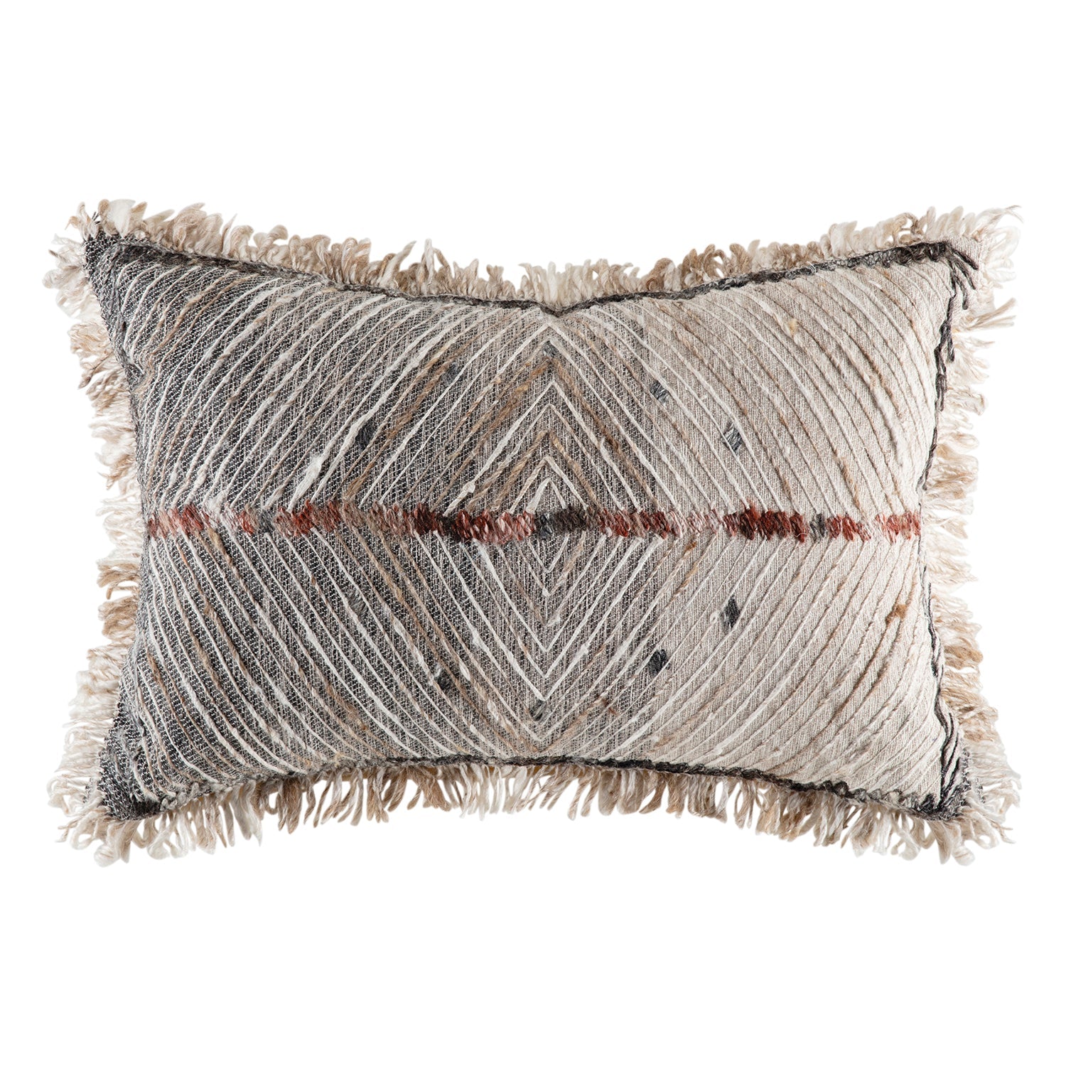 Congo Cushion Cushion KAS AUSTRALIA Natural Rectangle 40x60cm