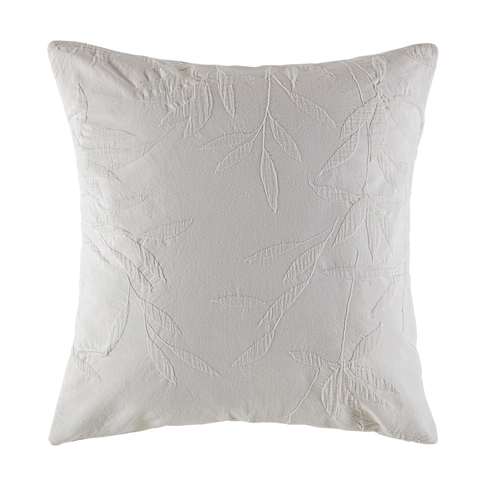 Ella Euro Pillowcase EURO PILLOWCASE KAS AUSTRALIA White Euro 65x65cm