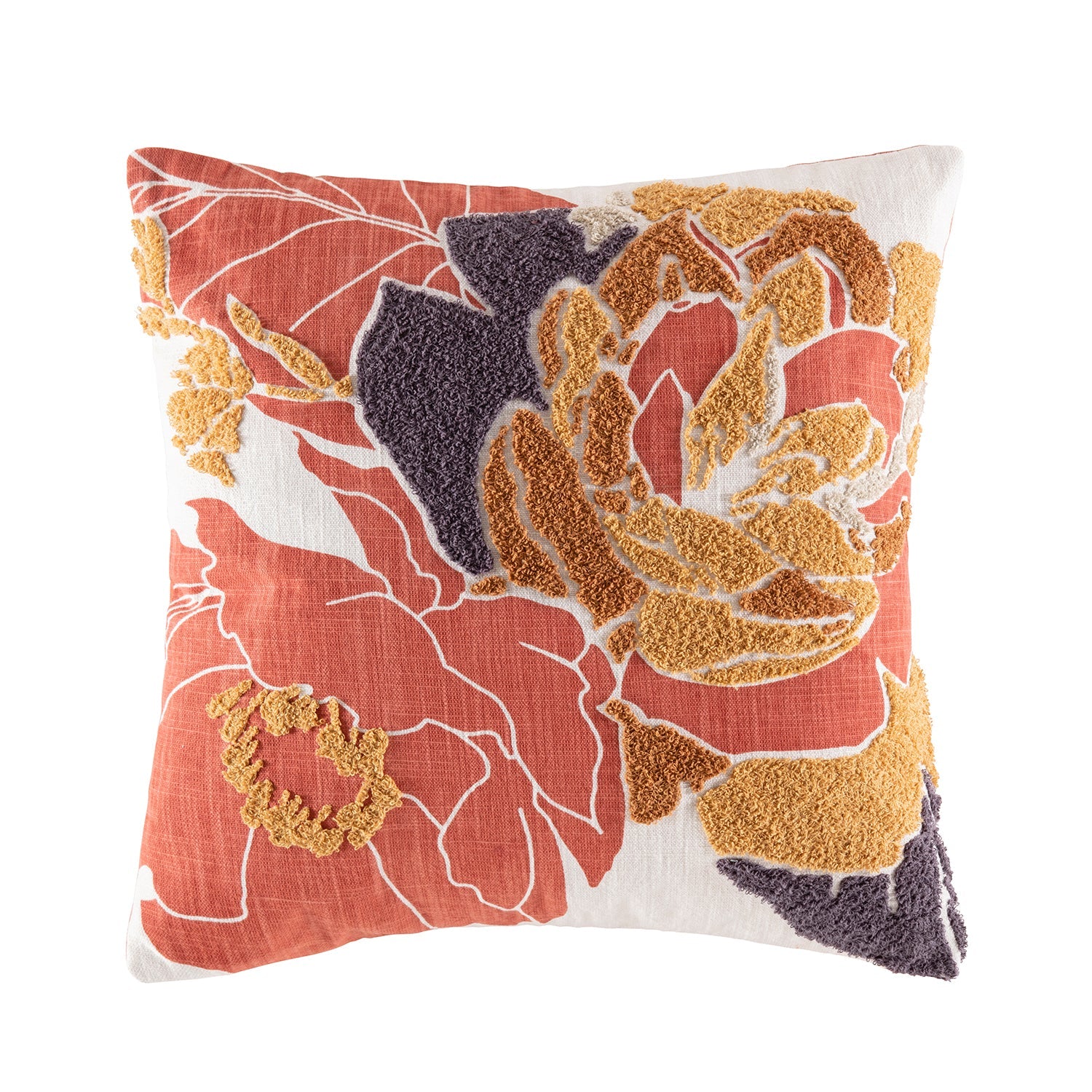 Florry Cushion Cushion KAS AUSTRALIA Multi Square 50x50cm