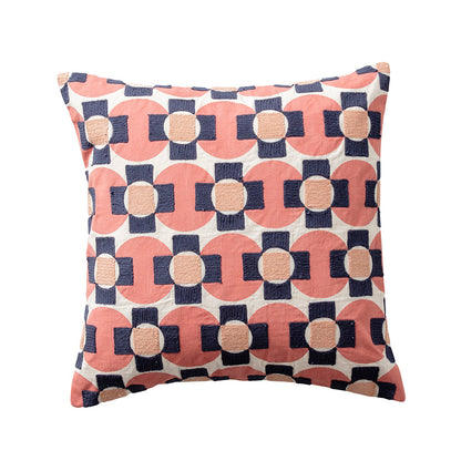 Geo Cushion Cushion KAS AUSTRALIA Multi Square 50x50cm