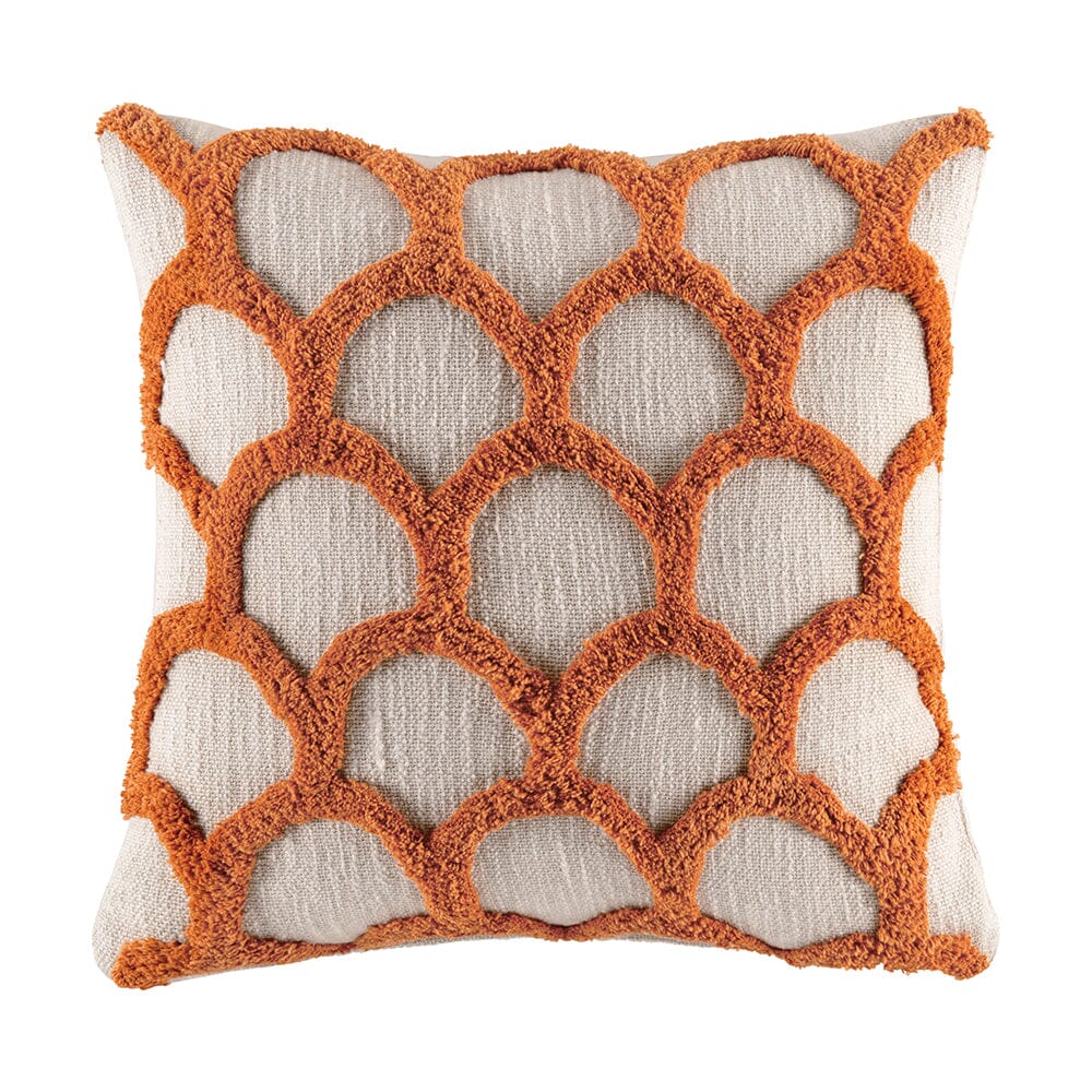 Honey Cushion Cover CUSHION KAS AUSTRALIA Clay Square 50x50cm