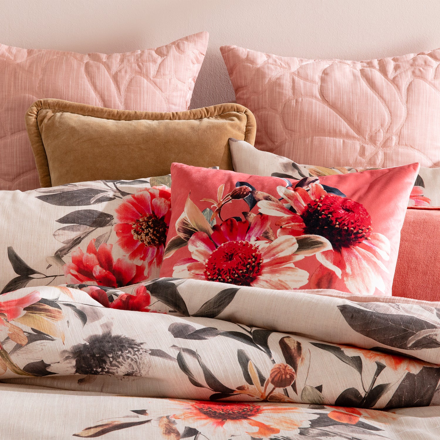 Jude Quilt Cover Set BED LINEN KAS AUSTRALIA 